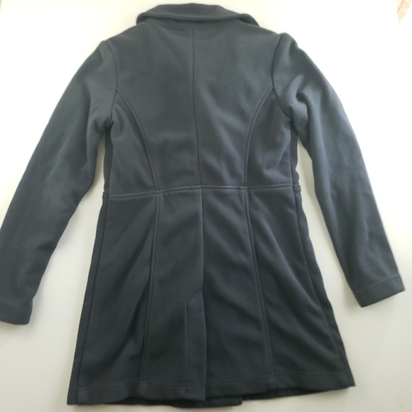 Athleta womens button down peacoat size small gray - Picture 2 of 6